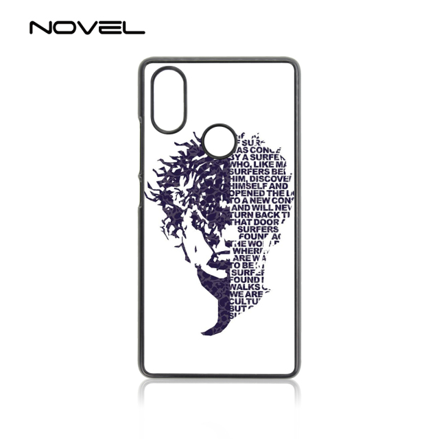 For Xiaomi 8 DIY Sublimation 2D Blank PC Mobile Phone Case Cover
