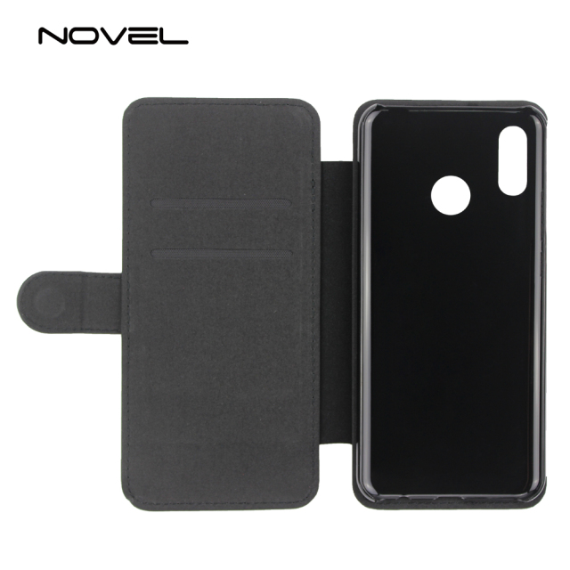 For Huawei Nova 3 Sublimation Blank PU Leather Flip Phone Case