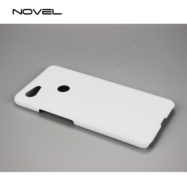 For Google Pixel 3 XL 5.5&quot; Sublimation Blank White 3D Plastic Phone Cover