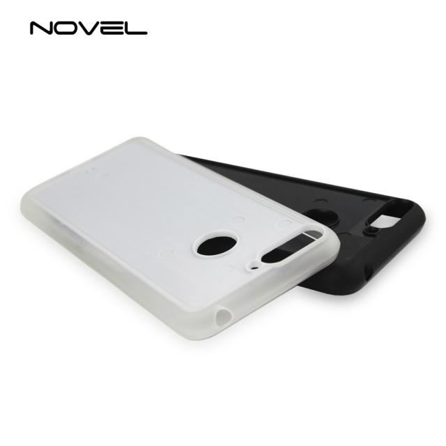 For Huawei Honor 7A With Fingerprint Hole Sublimation 2D Blank TPU Rubber Phone Shell