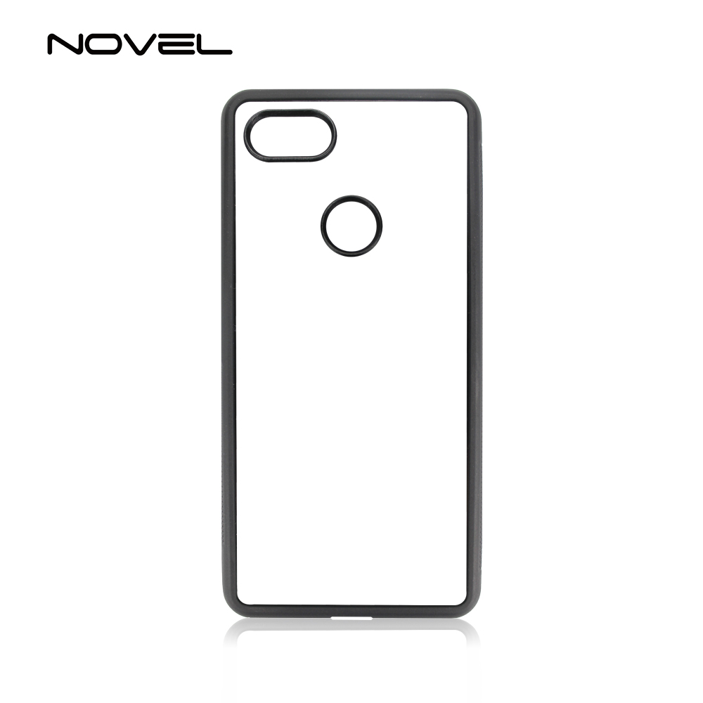 For Google Pixel 3 XL 5.5" Sublimation Blank TPU Rubber Phone Back Case