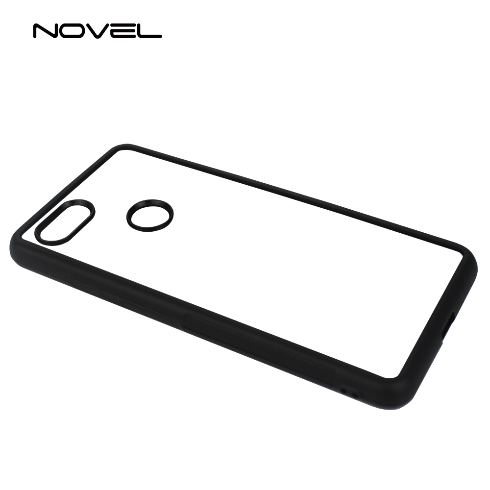For Google Pixel 3 XL 5.5" Sublimation Blank TPU Rubber Phone Back Case