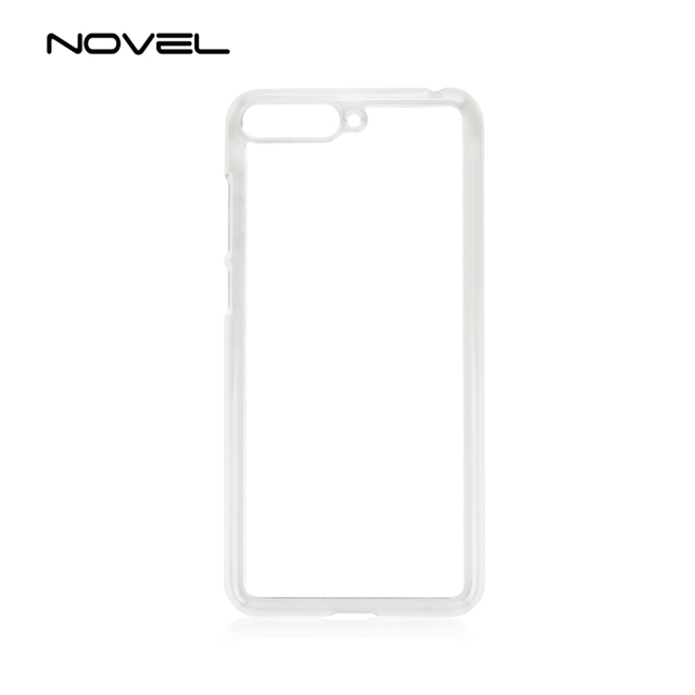 For Huawei Y6 2018 Without Fingerprint Sublimation 2D Blank Plastic Phone Cover
