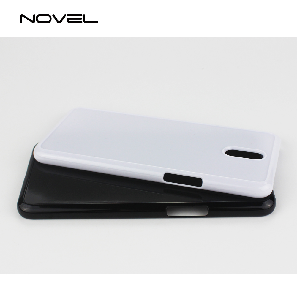 For OPPO R17 Blank Sublimation 2D Hard Plastic Phone Case Cover