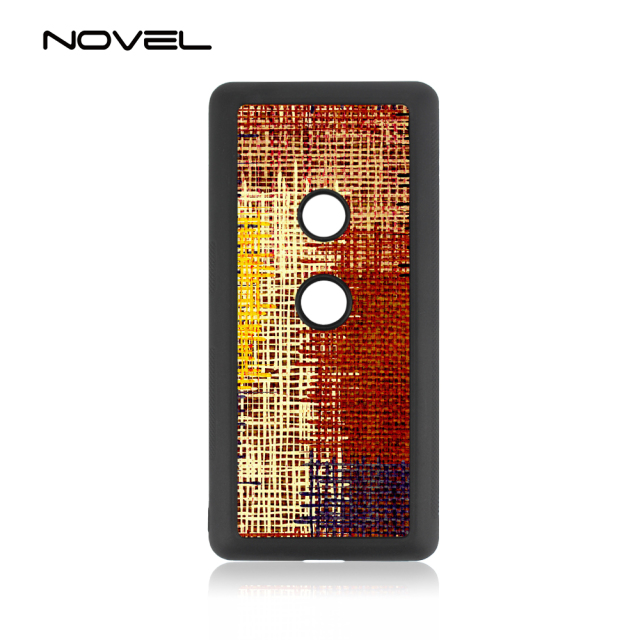 For Sony XZ3 Blank Sublimation 2D Rubber TPU Phone Back Housing Case