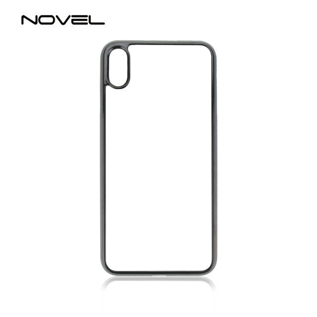 New!!! For iPhone XS Max  6.5" Blank Sublimation 2D Hard Plastic Phone Shell Case