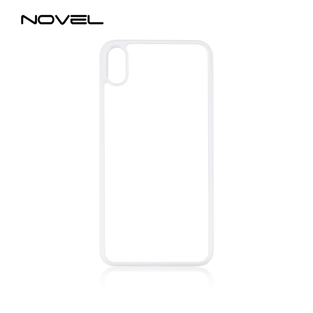 New!!! For iPhone XS Max  6.5" Blank Sublimation 2D Hard Plastic Phone Shell Case