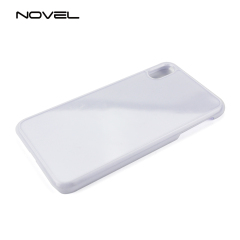 New!!! For iPhone XS Max  6.5" Blank Sublimation 2D Hard Plastic Phone Shell Case