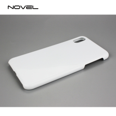 New!!!For iPhone XS Max  6.5" Custom Sublimation Blank 3D Plastic Smartphone Shell Case