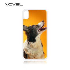 New!!! For iPhone XS Max  6.5" Blank Sublimation 2D Hard Plastic Phone Shell Case