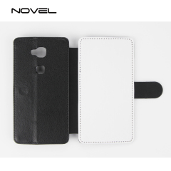 For Huawei Honor 5X Sublimation Blank PU Flip Phone Wallet Case