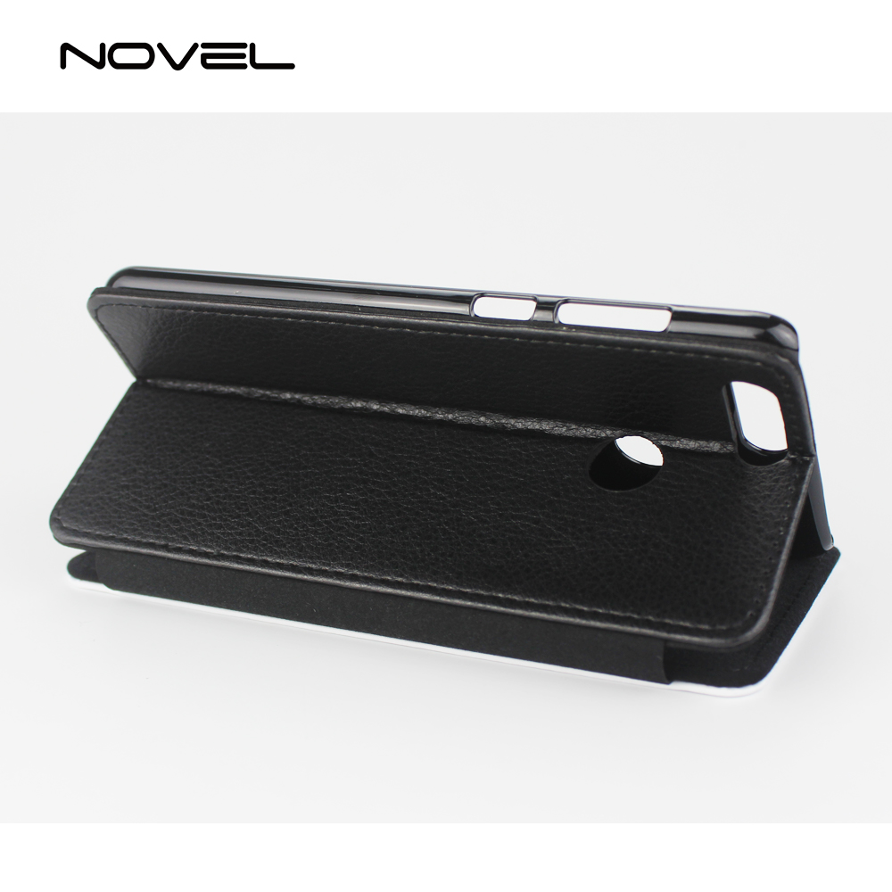 For Huawei Honor 7X Blank Sublimation PU Leather Flip Phone Wallet Case