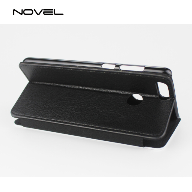 For Huawei Honor 7X Blank Sublimation PU Leather Flip Phone Wallet Case