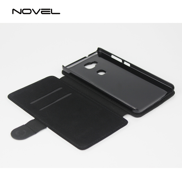 For Huawei Honor 5X Sublimation Blank PU Flip Phone Wallet Case