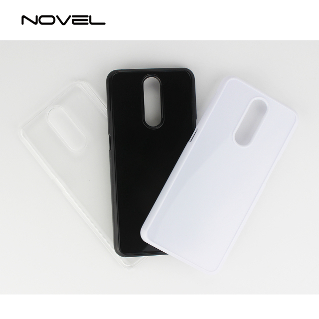 For OPPO R17 Pro Sublimation Blank 2D Plastic Phone Back Case Shell