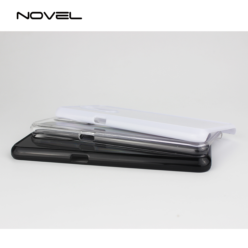 For OPPO R17 Pro Sublimation Blank 2D Plastic Phone Back Case Shell