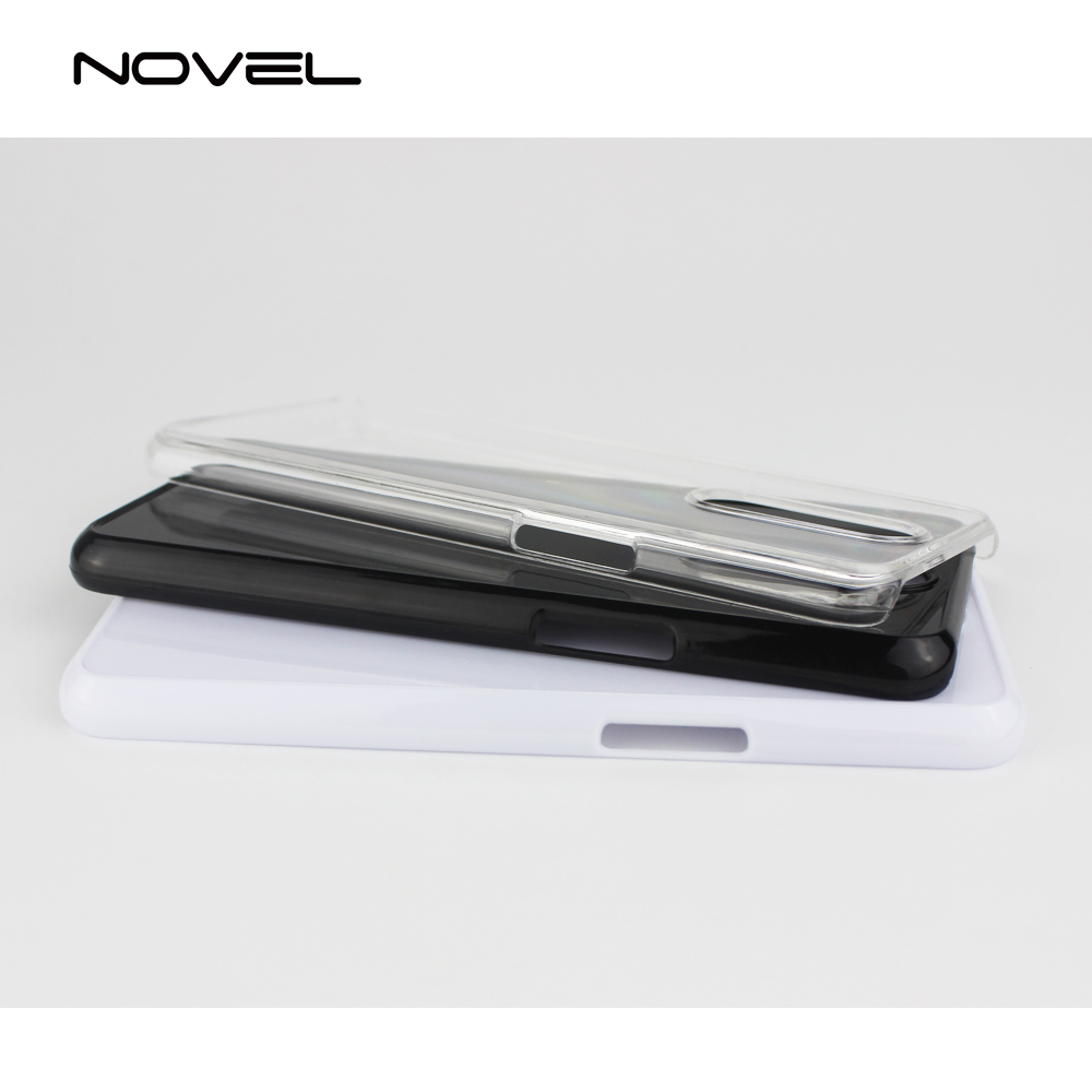 For OPPO R17 Pro Sublimation Blank 2D Plastic Phone Back Case Shell