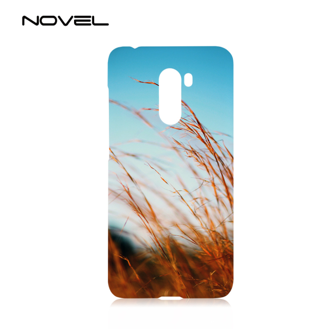 Custom Sublimation Blank 3D PC Phone Case Cover For Xiaomi Pocophone F1
