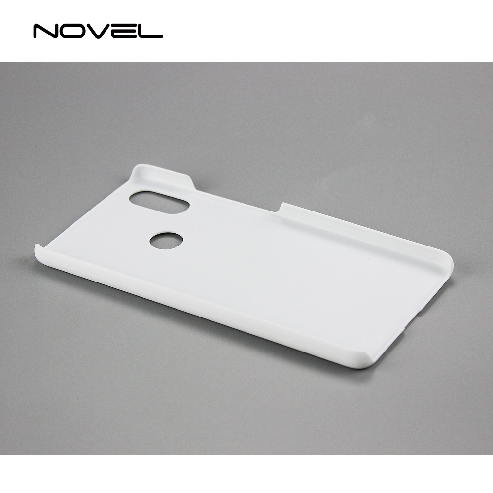 For Xiaomi 8 SE Blank Sublimation 3D Hard Plastic Phone Back Case