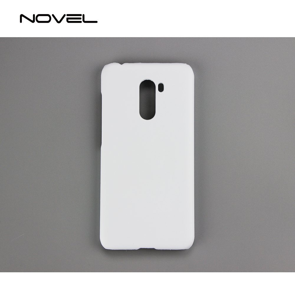 Custom Sublimation Blank 3D PC Phone Case Cover For Xiaomi Pocophone F1