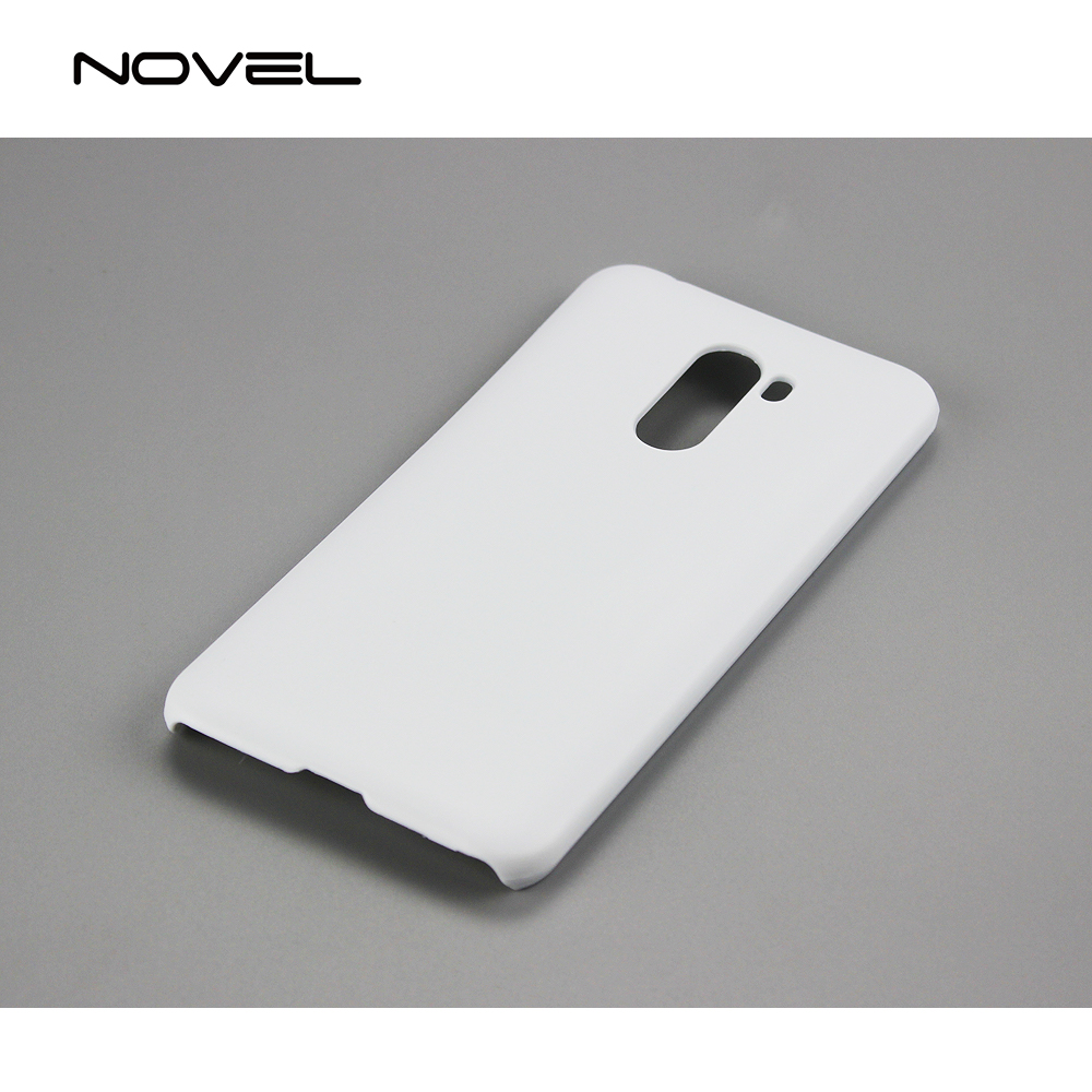 Custom Sublimation Blank 3D PC Phone Case Cover For Xiaomi Pocophone F1