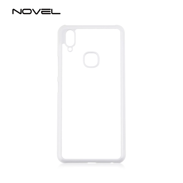 For Vivo Y83 Pro Sublimation Blank 2D Plastic Phone Case With Metal Plate