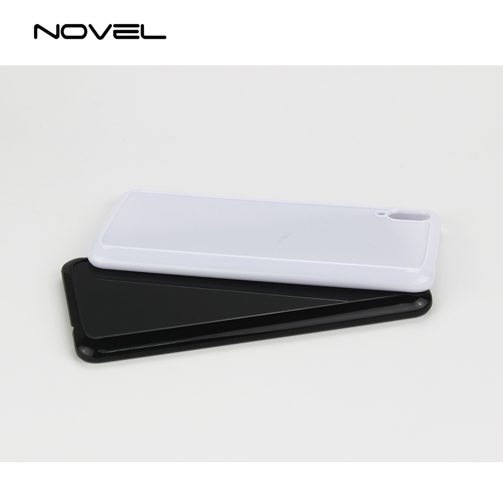 For Vivo V7,V11 Sublimation 2D Plastic Blank Back Phone Case