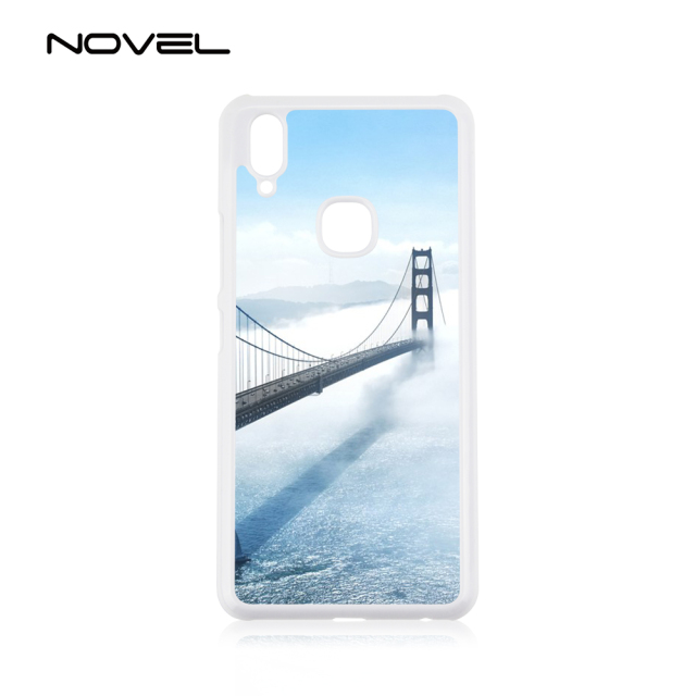 For Vivo Y83 Pro Sublimation Blank 2D Plastic Phone Case With Metal Plate