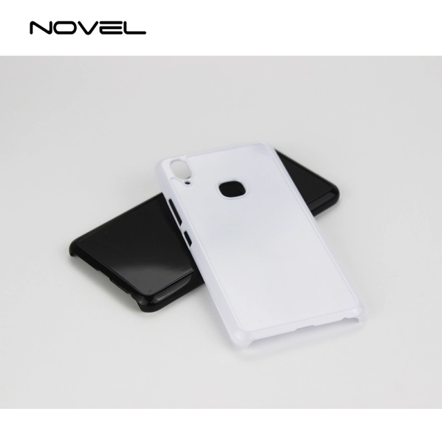 For Vivo Y83 Pro Sublimation Blank 2D Plastic Phone Case With Metal Plate