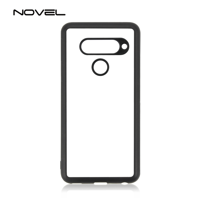 For LG V40 Blank Sublimation Blank 2D Rubber Silicone Phone Shell Case