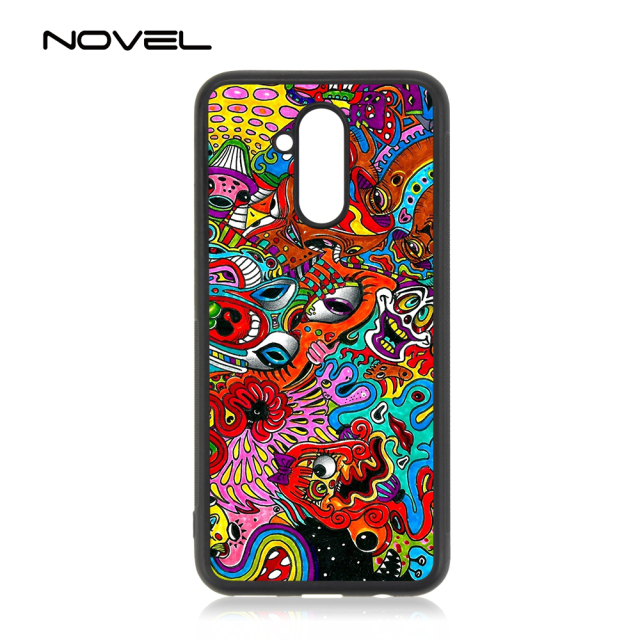 For Huawei Mate 20 Lite DIY Sublimation Blank 2D Rubber Phone Back Cover