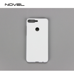For Huawei Y7 2018 Sublimation Blank 3D Hard Plastic Phone Shell Case