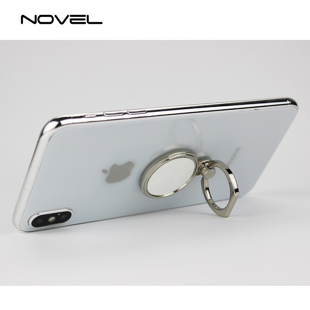 Sublimation Blank Round Ring Holder For Mobile Phone