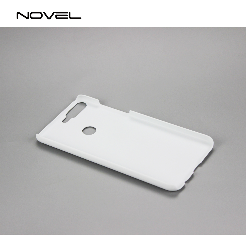 For Huawei Y7 2018 Sublimation Blank 3D Hard Plastic Phone Shell Case