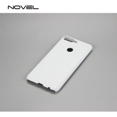 For Huawei Y7 2018 Sublimation Blank 3D Hard Plastic Phone Shell Case