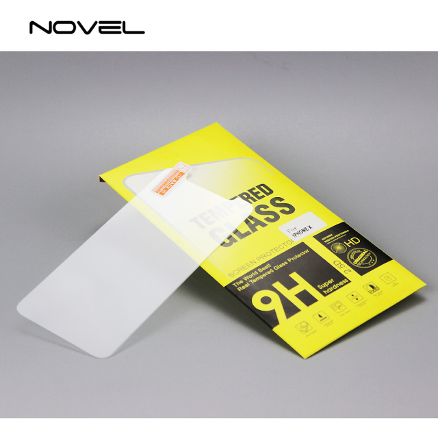 9H Tempered Glass Screen Protector Film For iPhone Series-Crystal Clear