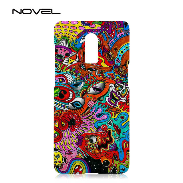 DIY Sublimation Blank 3D Plastic Cell Phone Case For OnePlus 6T