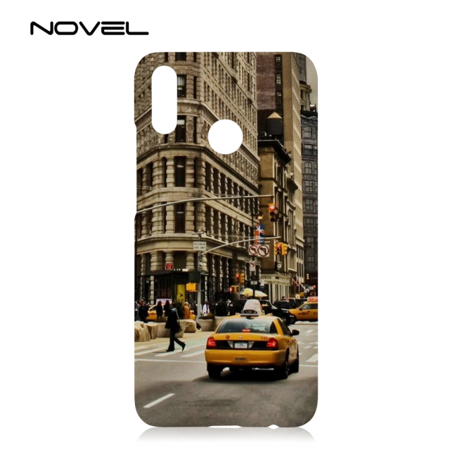 For Huawei Y9 2019/Enjoy 9 Plus Sublimation 3D Plastic Blank Phone Back Case