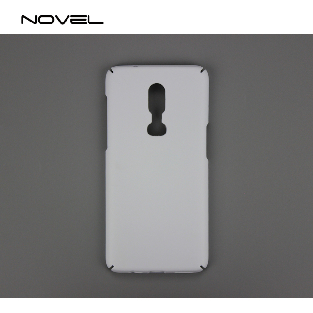 Sublimation Blank Plastic 3D Full Edge Phone Back Shell For OnePlus 6