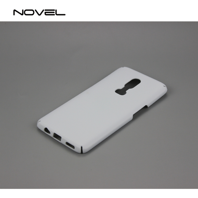 Sublimation Blank Plastic 3D Full Edge Phone Back Shell For OnePlus 6