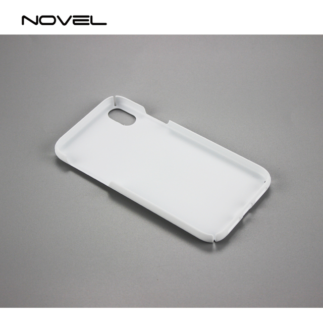 For iPhone XR Full Edge Case 3D Sublimation Blank Plastic Cell Phone Housing