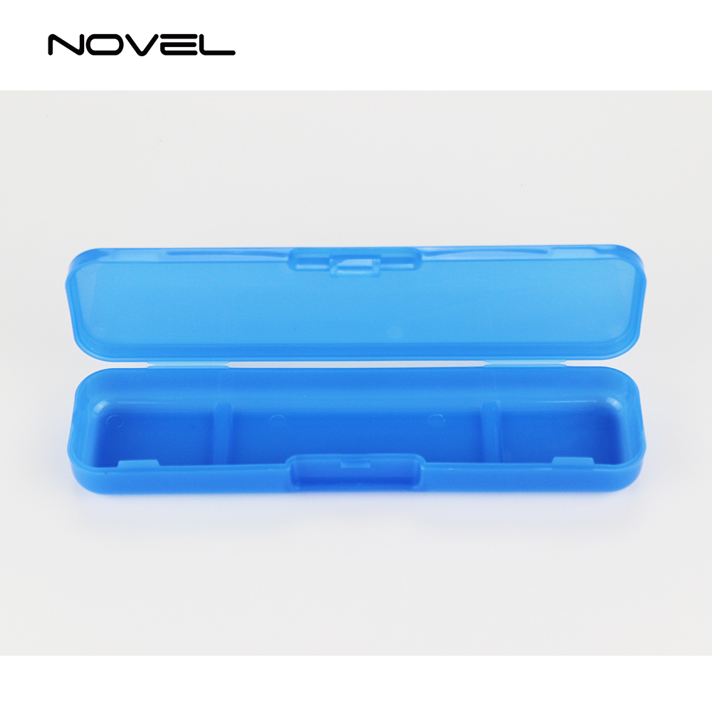 Sublimation Rectangle Plastic Cutlery Box DIY Blank Tableware Box