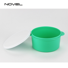 Sublimation DIY Round Plastic Lunch Box