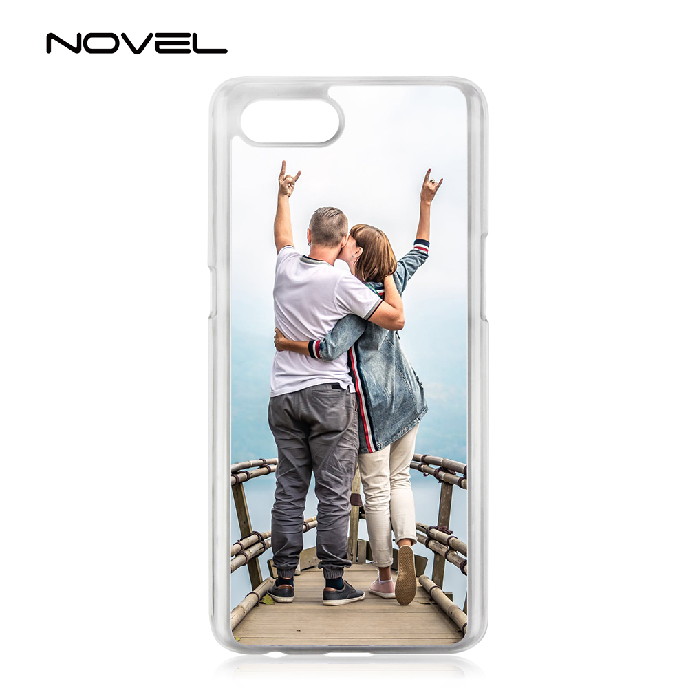 For OPPO K1 Sublimation Blank 2D Plastic Phone Case