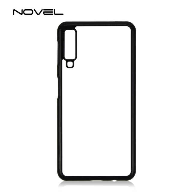 For Galaxy A7 2018 Sublimation Blank 2D Plastic Mobile Phone Shell Case