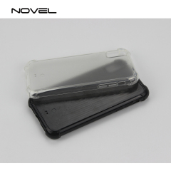 For iPhone XR Sublimation Blank TPU Case For iPhone XS Max With Four Shockproof Corners