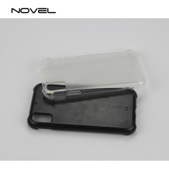 For iPhone XR Sublimation Blank TPU Case For iPhone XS Max With Four Shockproof Corners
