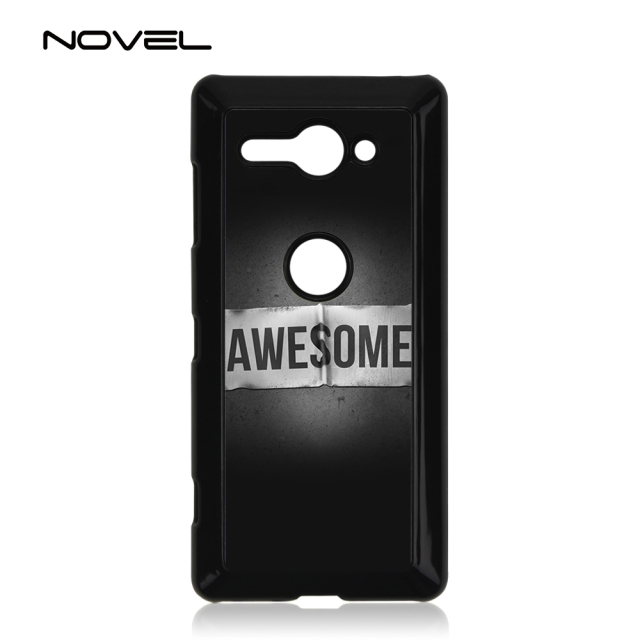 For Sony Xperia XZ2 Mini Sublimation Blank 2D Plastic Phone Back Case