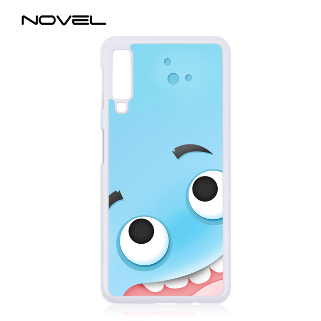 For Galaxy A7 2018 Sublimation Blank 2D Plastic Mobile Phone Shell Case