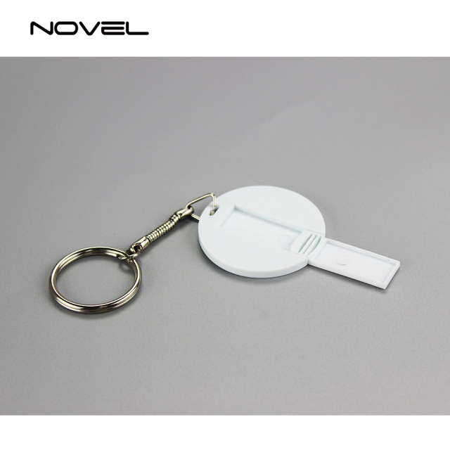Sublimation Blank USB Flash Drive Without Chip USB Keychain